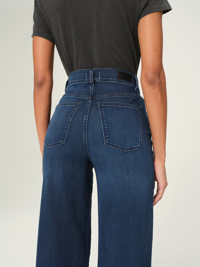 Hepburn Wide Leg  Instasculpt Jeans in Stream