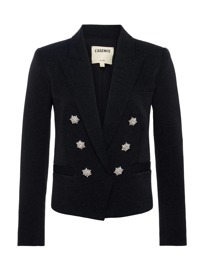 Brooke Blazer in Black Crystal