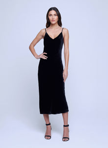 Seridie Mid Length Slip Dress by L'agence-L'AGENCE-Tocca Finita