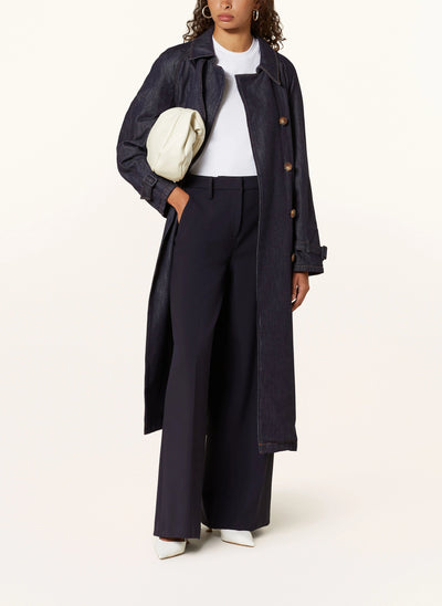 Alva Trouser in Dark Navy-Cambio-Tocca Finita