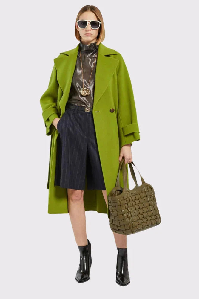 Arley Wool Coat In Pistachio-Marella-Tocca Finita