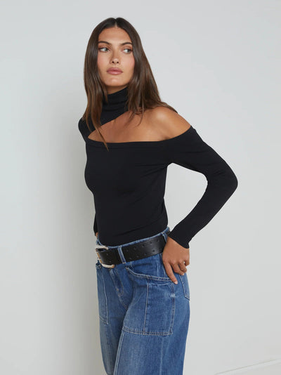 Azia Cutout Turtleneck-L'Agence-Tocca Finita