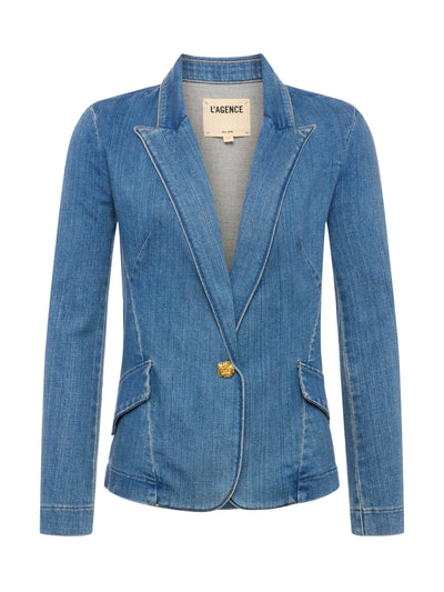 Baldwin Denim Blazer In Provo-L'Agence-Tocca Finita