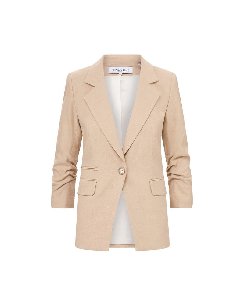 Battista Dickey Jacket In Stone Khaki-Veronica Beard-Tocca Finita