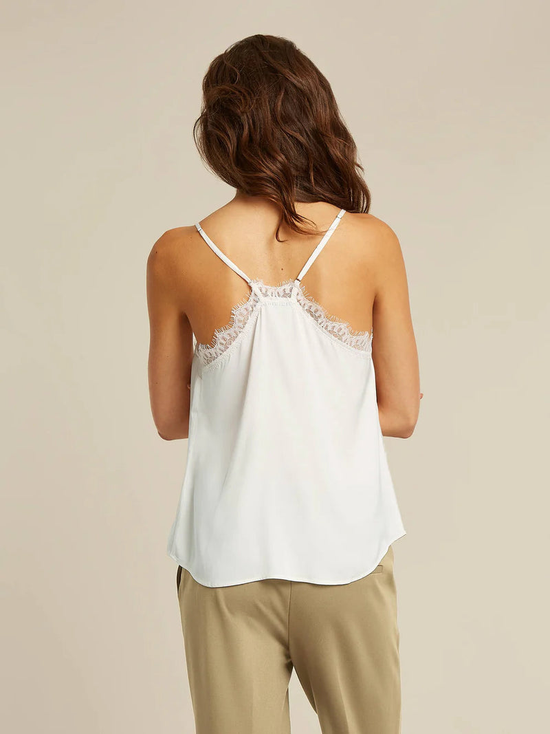 Beast Singlet In Cream-Beaumont Apparel-Tocca Finita