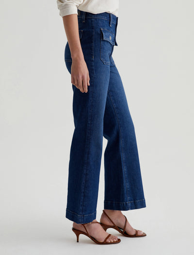 Bonnie Mid-Rise in Shallow Jeans-AG Jeans-Tocca Finita