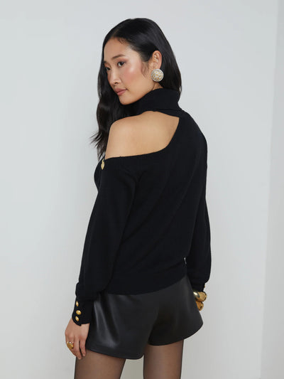 Brixie Cutout Turtleneck-L'Agence-Tocca Finita