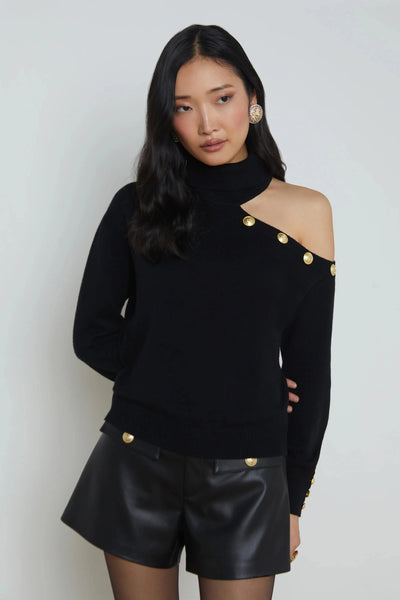 Brixie Cutout Turtleneck-L'Agence-Tocca Finita