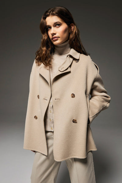 Cappotto Coat In Panno-Seventy-Tocca Finita