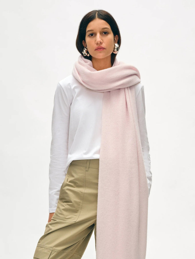 Cashmere Travel Wrap-White And Warren-Tocca Finita