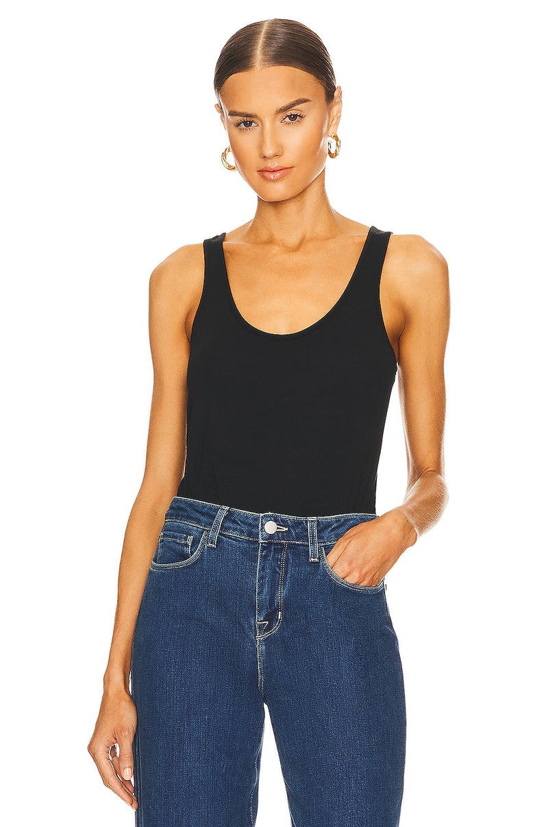 Celia Scoop Neck Tank by L&