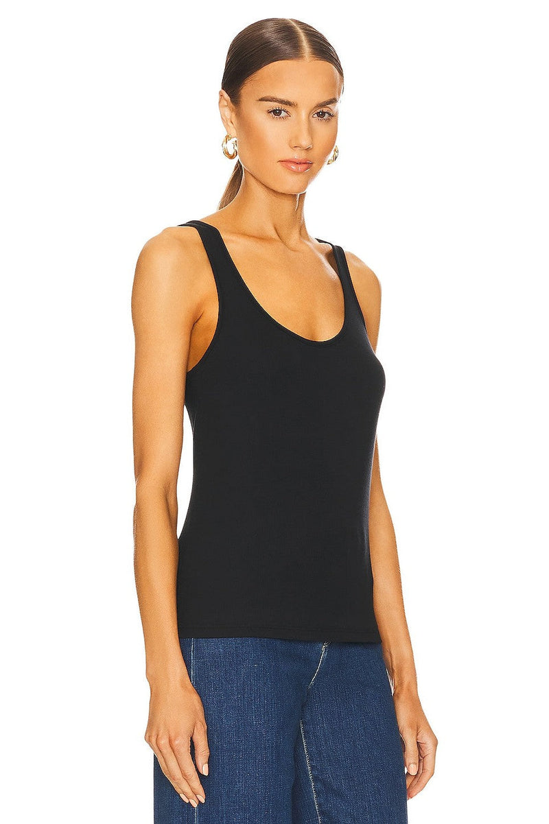 Celia Scoop Neck Tank by L&