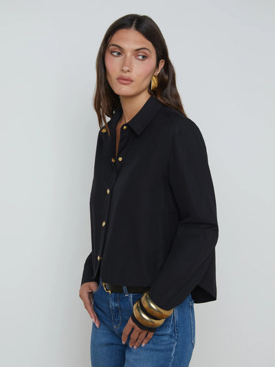 Cosette Button-Down Shirt-L'Agence-Tocca Finita