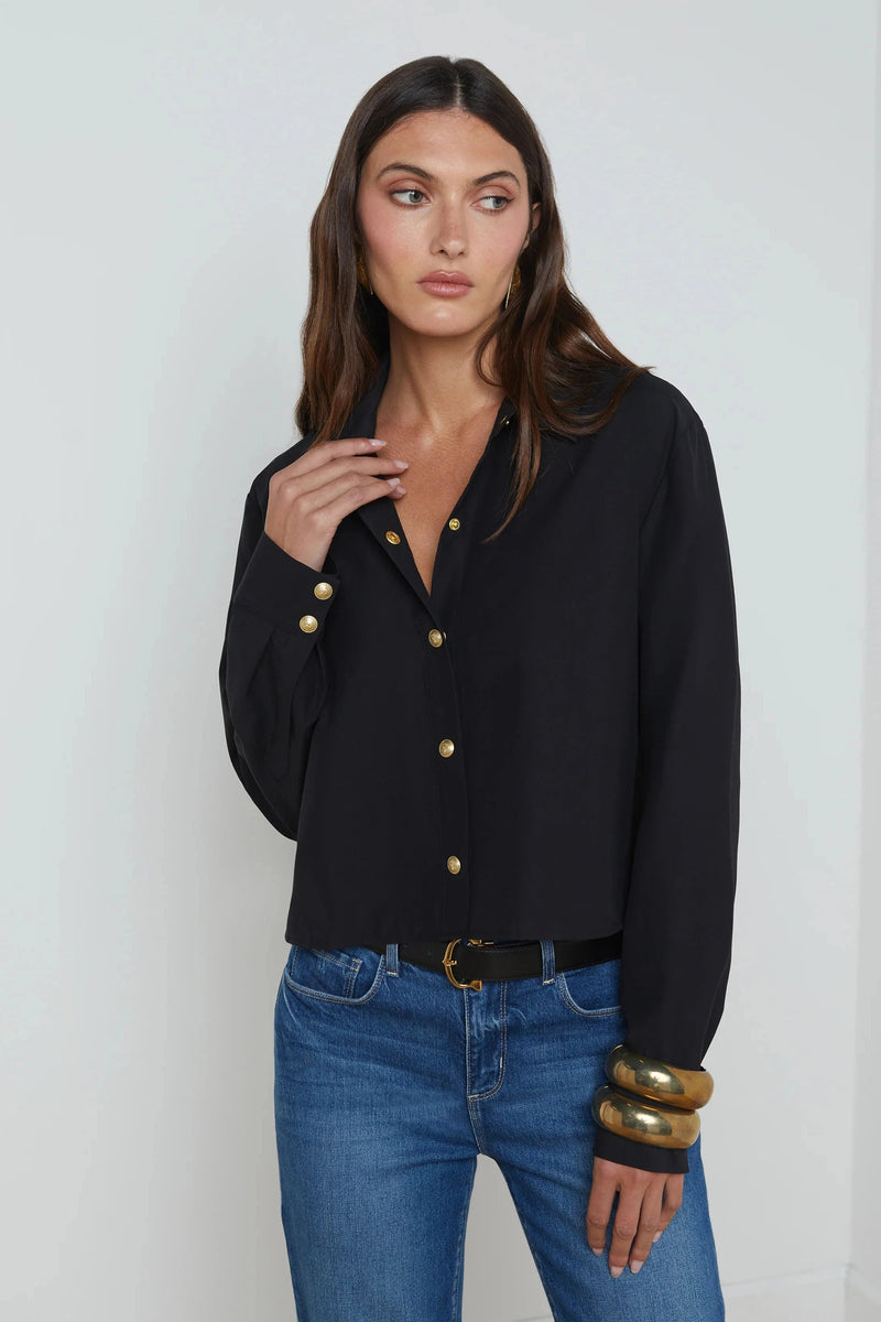 Cosette Button-Down Shirt-L&