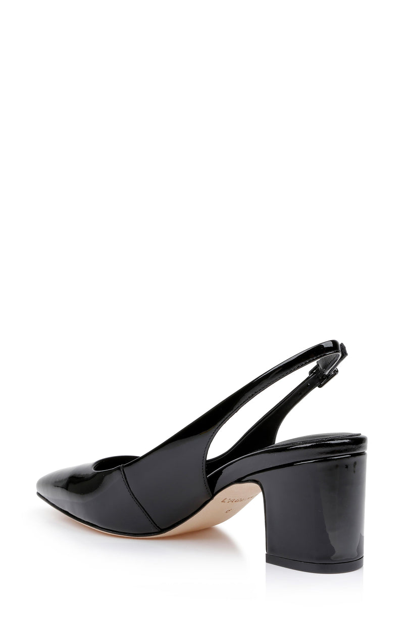 Elaina Shoes In Patent Black-L&