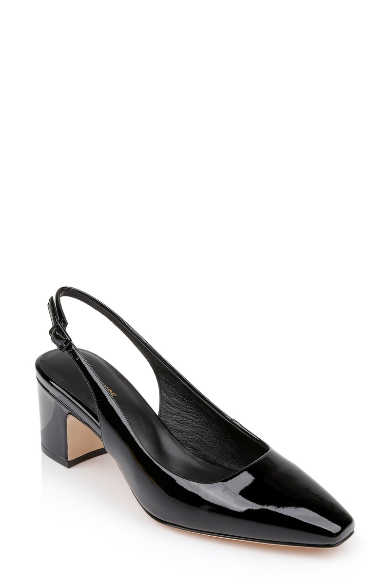 Elaina Shoes In Patent Black-L&