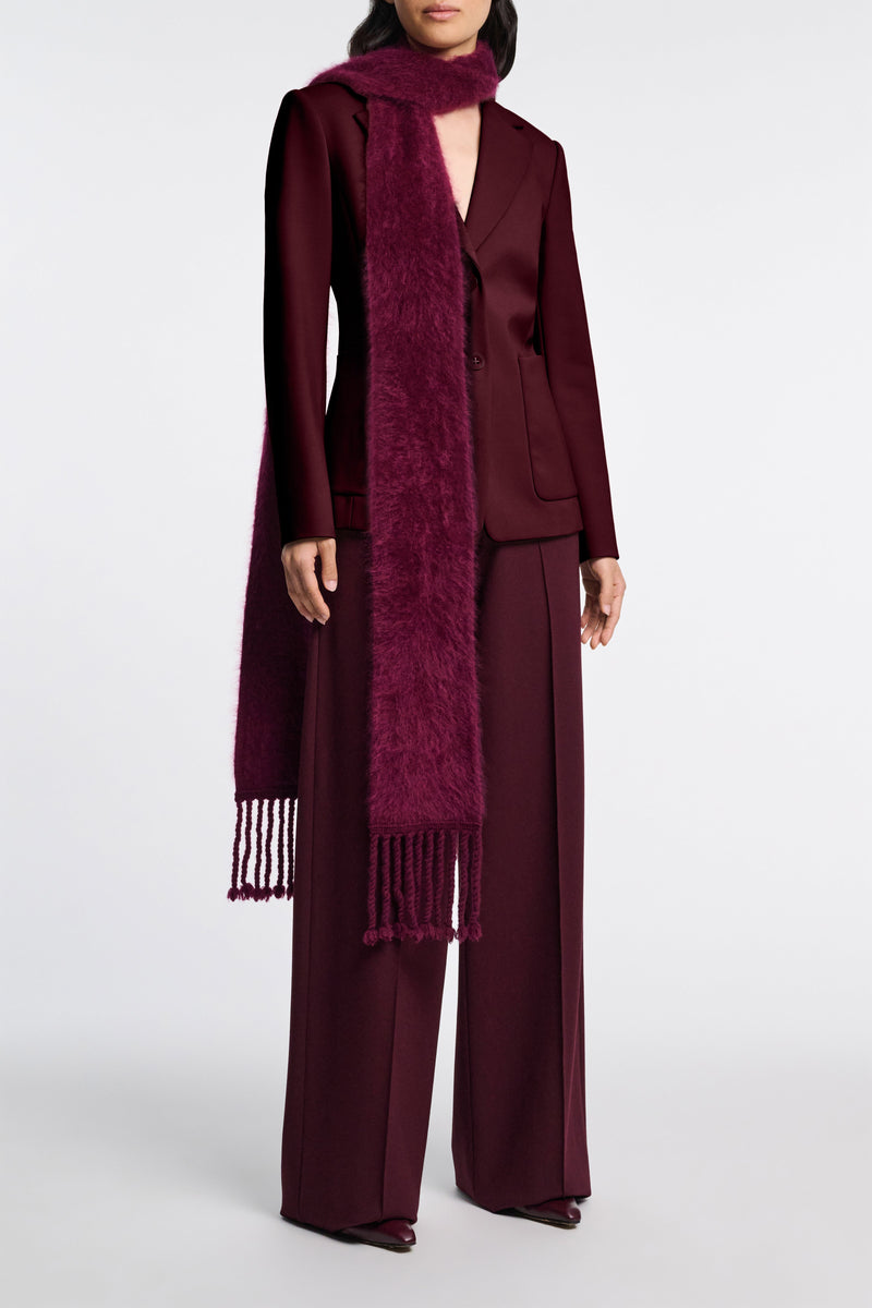 Emotional Essence Pants in Dark Burgundy-Dorothee Schumacher-Tocca Finita