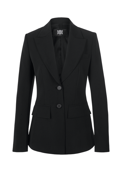 Fitted Blazer With Flap Pocket-Riani-Tocca Finita