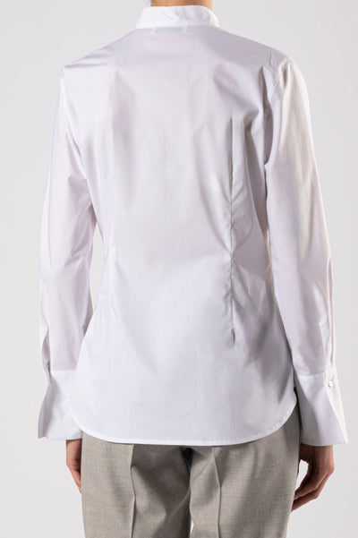 Fitted Shirt with Frill Collar-Tonet-Tocca Finita