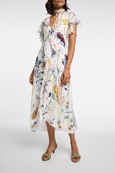 Floral Twist Dress-Dorothee Schumacher-Tocca Finita