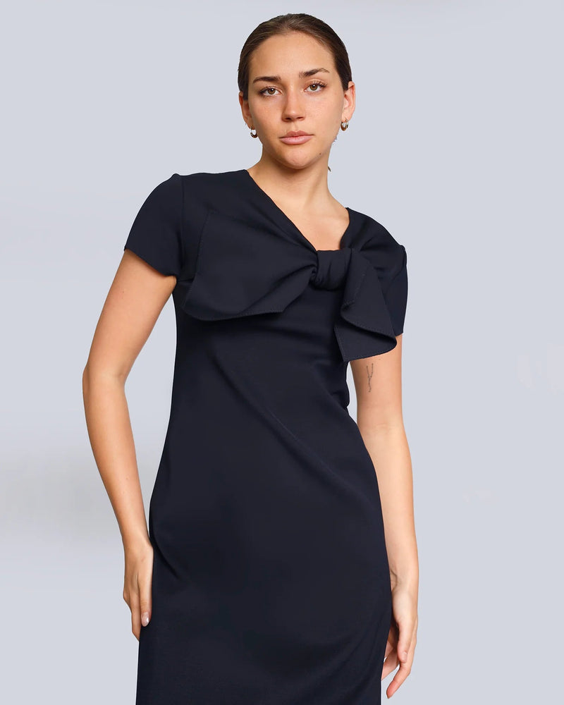 Holly Black Dress-Marie Saint Pierre-Tocca Finita