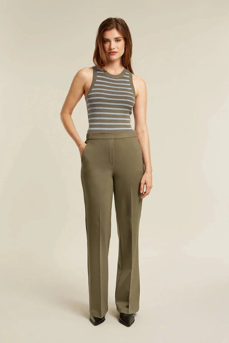 Hope Knitted Pants In Fungi-Beaumont Apparel-Tocca Finita