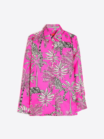 Irina Shirt In Jungle Pink-Vilagallo-Tocca Finita