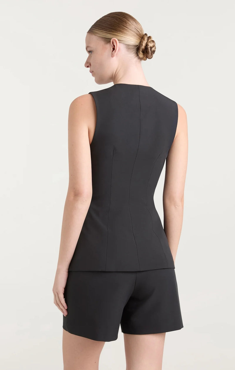 Kallen Vest In Black-Cinq A Sept-Tocca Finita