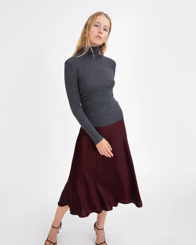 Kayden Turtleneck in Grey-Tanya Taylor-Tocca Finita