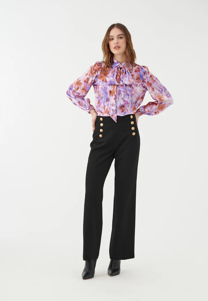 Kikki Dea Blouse In Atlas Purple-Dea Kudibal-Tocca Finita