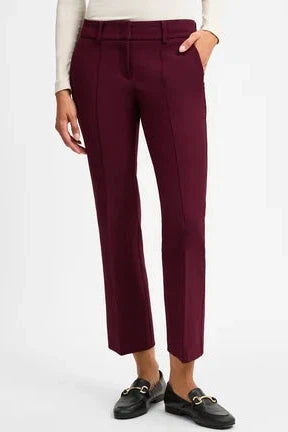 Krystal Pant In Deep Burgundy-Cambio-Tocca Finita