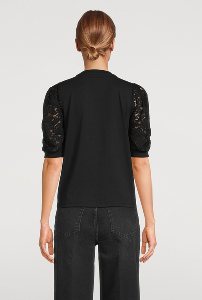 Lace Sleeve Frankie Tee-Frame-Tocca Finita