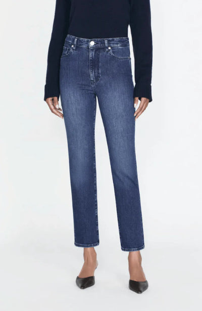 Le Sleek Straight Jean In Thunderstorm-Frame-Tocca Finita