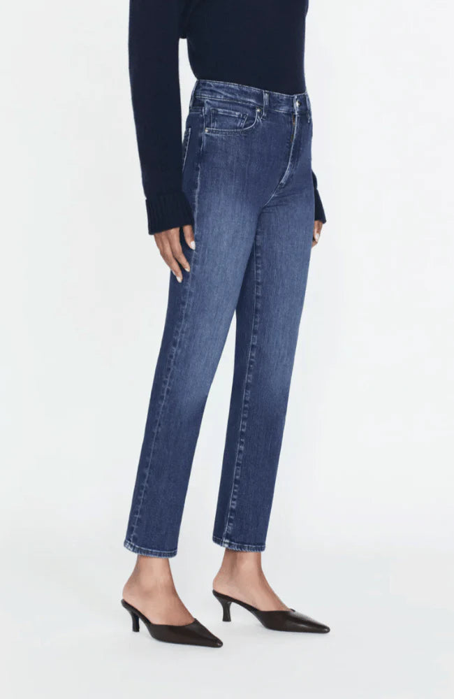 Le Sleek Straight Jean In Thunderstorm-Frame-Tocca Finita