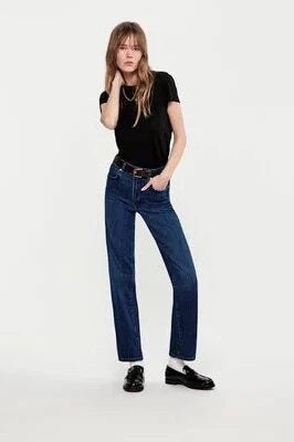 Le Sleek Straight Jean In Thunderstorm-Frame-Tocca Finita