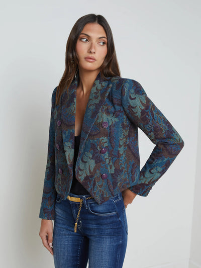 Lila Boxy Blazer-L'Agence-Tocca Finita