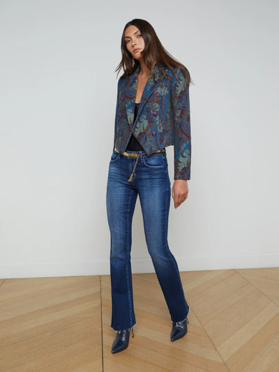 Lila Boxy Blazer-L'Agence-Tocca Finita