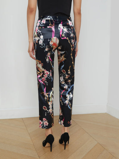 Ludivine Trouser In Black Multi Rocco-L'Agence-Tocca Finita