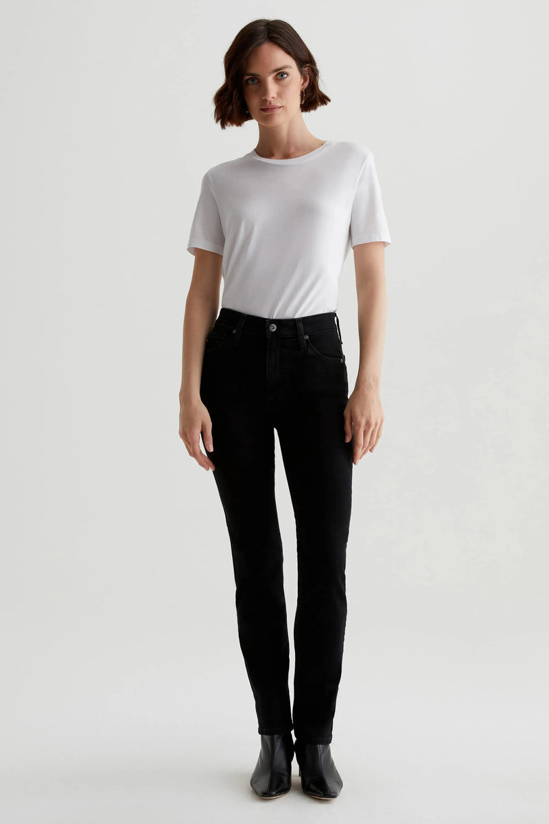 Mari Mid-Rise in Alchemy Black-AG Jeans-Tocca Finita