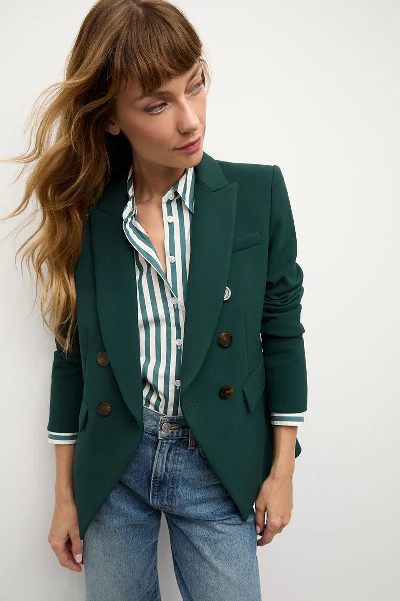 Miller Dickey Jacket In Pine-Veronica Beard-Tocca Finita