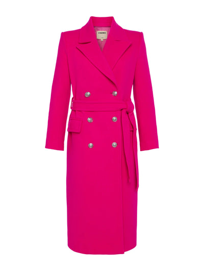 Olina Belted Long Coat-L'Agence-Tocca Finita