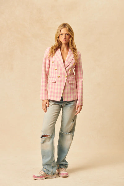 Oliver Check Blazer-John & Jenn-Tocca Finita