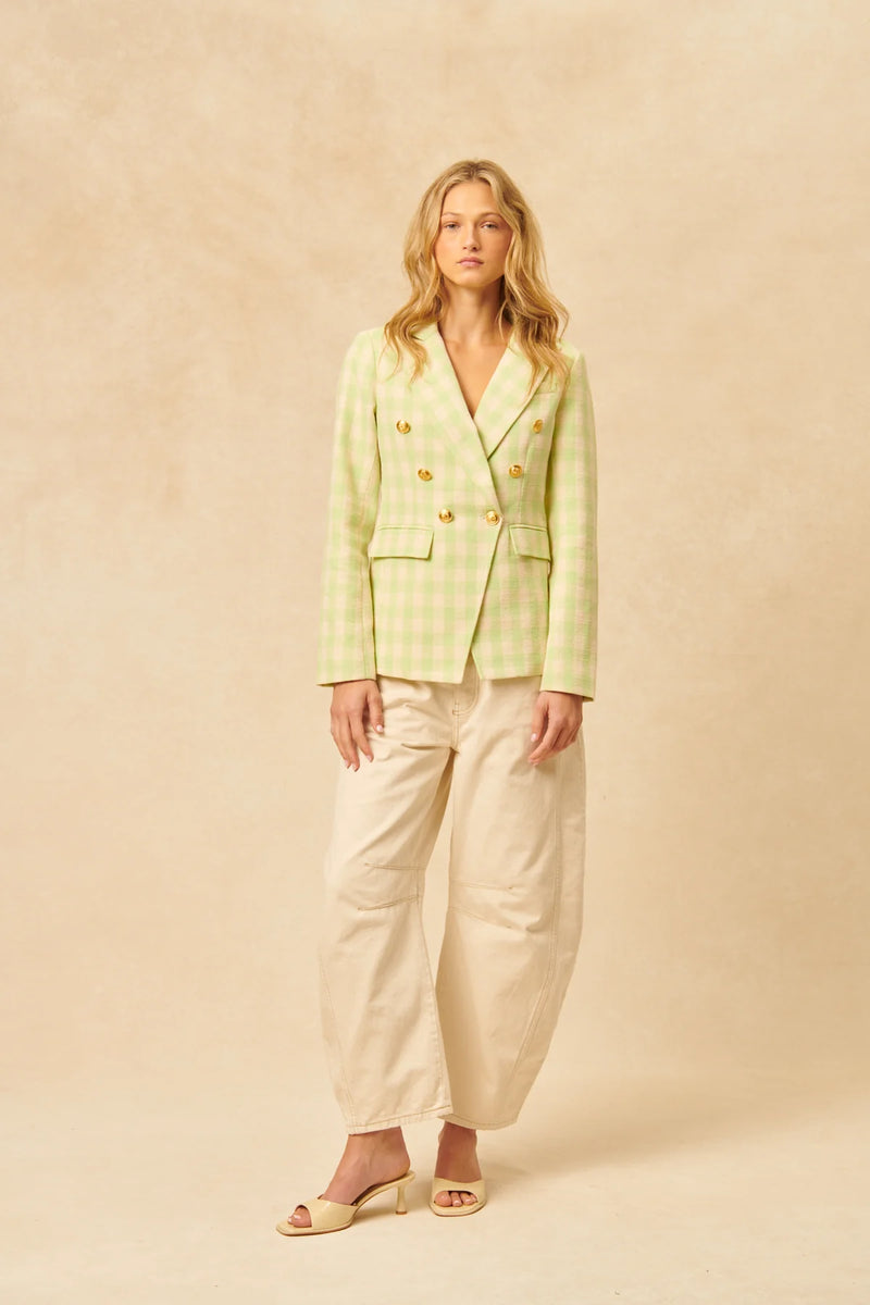 Oliver Check Blazer-John & Jenn-Tocca Finita