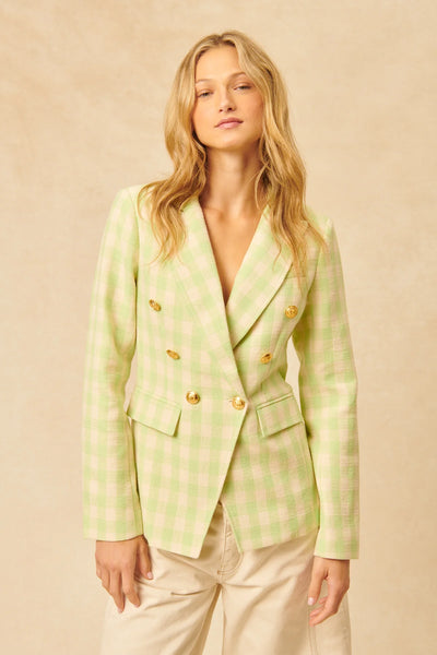 Oliver Check Blazer-John & Jenn-Tocca Finita