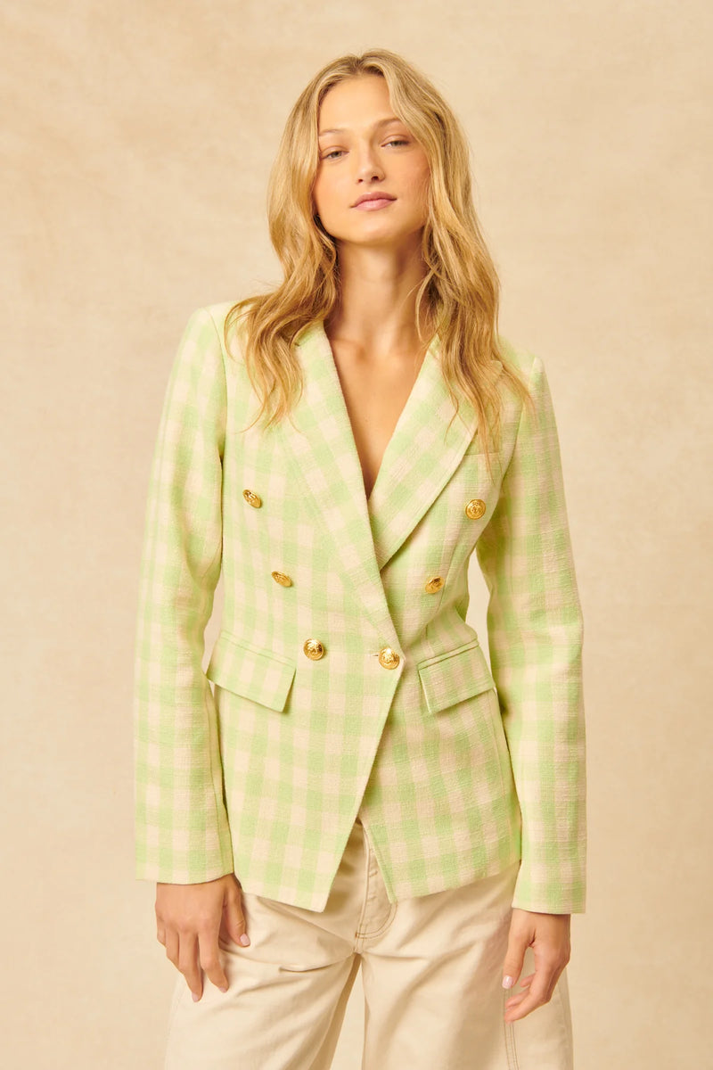 Oliver Check Blazer-John & Jenn-Tocca Finita