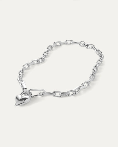 Padlock Heart Pendant Necklace-Jenny Bird-Tocca Finita