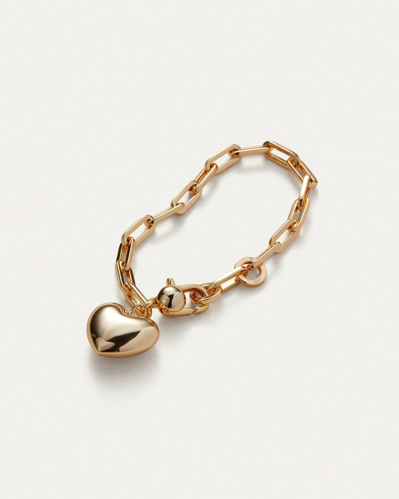 Puffy Heart Bracelet by Jenny Bird-Jenny Bird-Tocca Finita