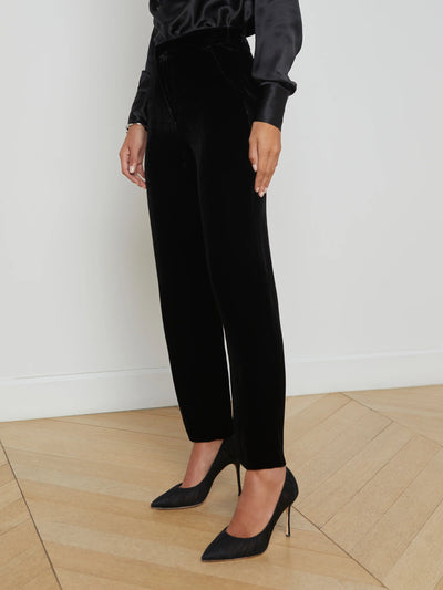 Rebel Trouser In Black-L'Agence-Tocca Finita