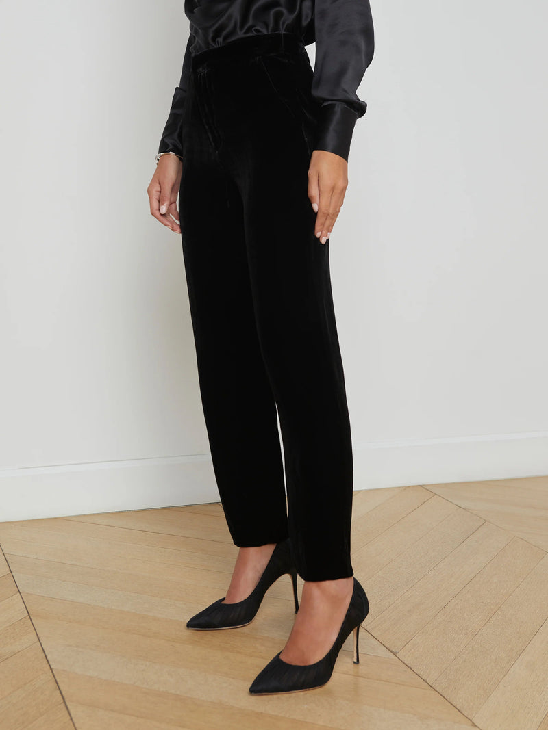 Rebel Trouser In Black-L&