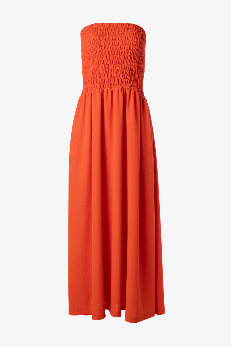 Rushed Top Maxi Dress Orange-Iris Setlakwe-Tocca Finita